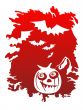 Red Halloween background