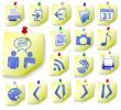 Notepad Memo Peel Icon Set 2