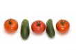 tomato and cucumber