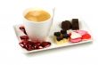 Delicious valentine coffee
