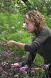 Working in the garden