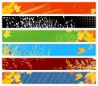 floral website banners / 468x60 & 730x90 sizes
