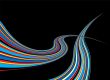 black space rainbow