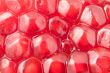 Ripe pomegranate macro