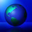 Shiny Planet in the Spotlight