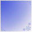 Graphic Snowflake Background