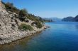 The sea, the sky, mountains