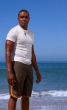 Man on beach