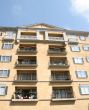 Pink Stucco Balconies