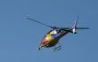 TV news helicopter