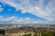 Edinburgh under a cloudy sky