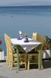 Table by the sea