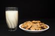 Milk and Chocolate Chip Cookies