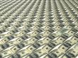 Texture painted into image of dollars