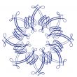 Single snowflake/flower