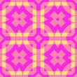 Pink and yellow retro background