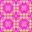 Pink and yellow retro background