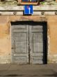 Old wooden door