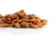Close up of Dried Chilies on an isolated background shallow DOF