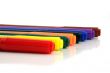 Felt Pens in a line