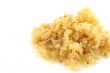 Close up of Chopped Garlic on an isolated background