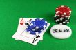 Poker - A Pair of Aces with Poker Chips 4