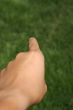 pointing finger