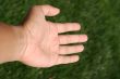 palm of hand