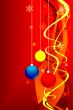 Grunge christmas background. The abstract vector image.