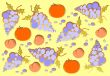 Grapes background
