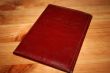 pasport in cover on table