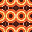 sixties orange retro