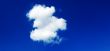 Blue sky and white clouds