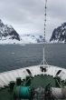 Bow of cruise ship