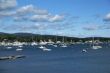 Boats in harbor