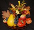 Autumn pumpkin composition