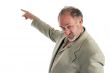 Professor pointing