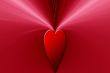 Abstract with heart