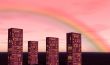 Rainbow in the city