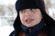 boy in a winter cap