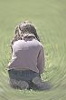 Little Girl Playing