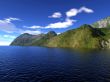 uninhabited island