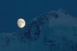Moon over Belukha
