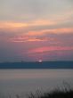 sunset over the Volga River