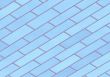 Blue brick texture