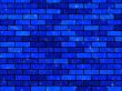Blue brick texture