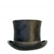 Black hat on white