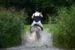 Water jump cross-country