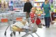 baby in supermarket