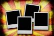 photo frames against dirty background #2